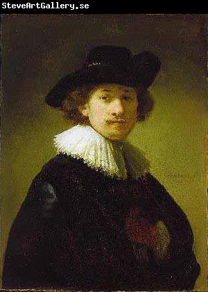 Rembrandt Peale Self portrait with hat